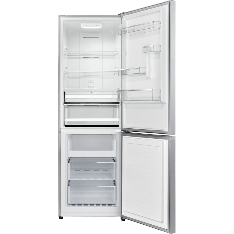 Indesit-Combinazione-Frigorifero-Congelatore-A-libera-installazione-INK2-5322S-4E-Argento-2-porte-Frontal-open