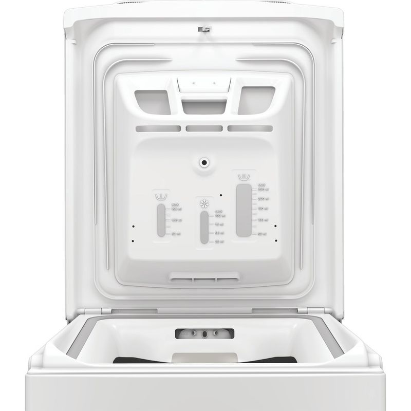 Whirlpool-Lavabiancheria-A-libera-installazione-WTL-R66-SENSE-IT-Bianco-Carica-dall-alto-A-Frontal-open