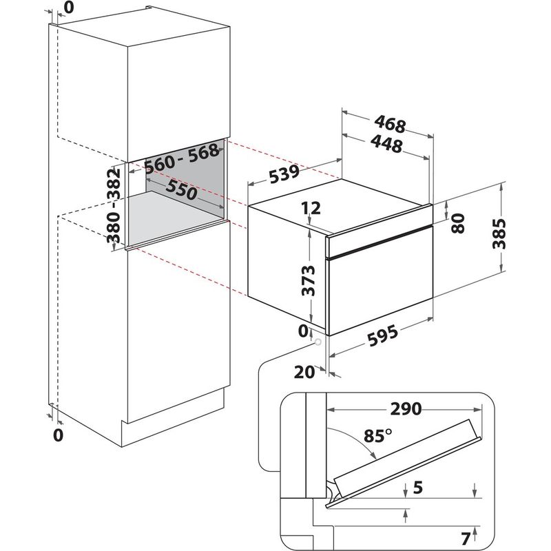 Hotpoint_Ariston-Microonde-Da-incasso-HAMD74TX-Inox-Elettronico-31-Microonde---grill-1000-Technical-drawing