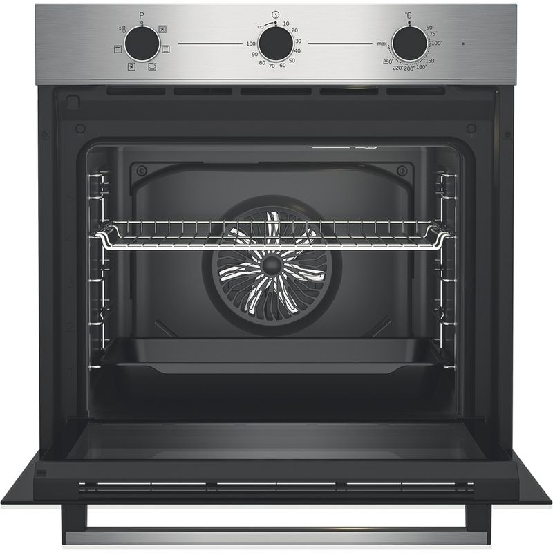 Beko-Forno-Da-incasso-BBIE14100X-Elettrico-A-Frontal-open