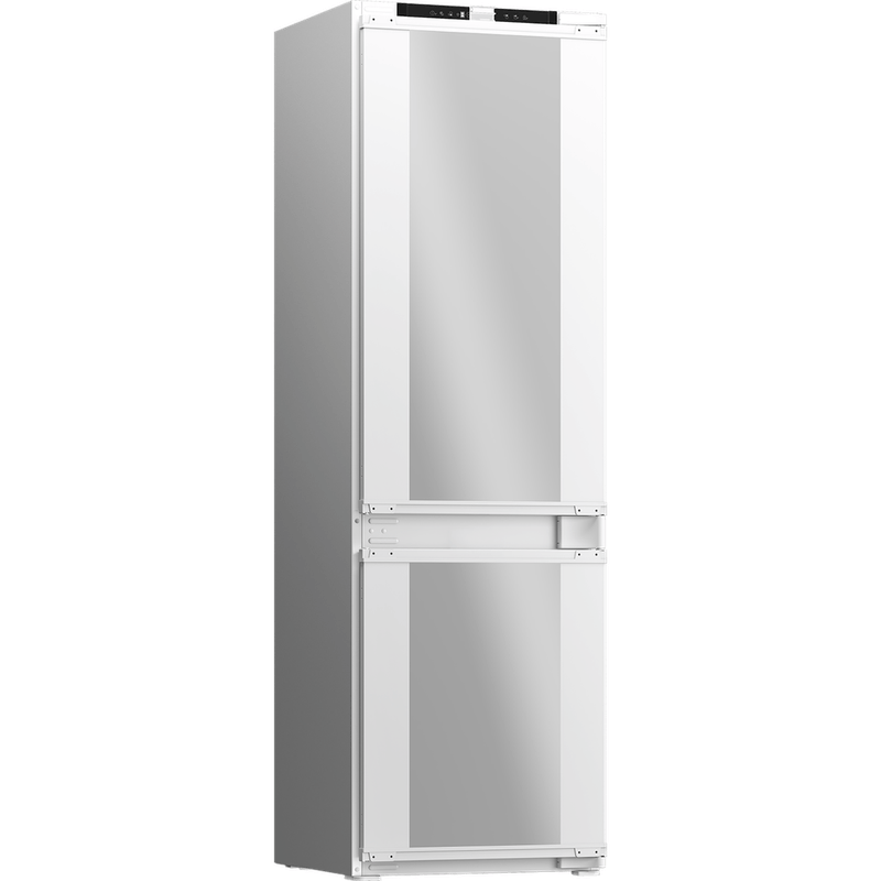 Hotpoint-Combinazione-Frigorifero-Congelatore-Da-incasso-HPK2-5293-B5E1-Zinc-Metal-2-porte-Perspective