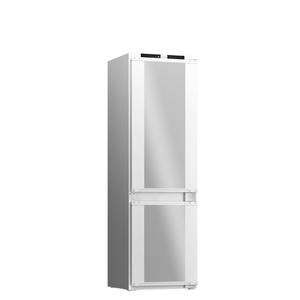 Hotpoint-Combinazione-Frigorifero-Congelatore-Da-incasso-HPK2-5292-B4E1-Zinc-Metal-2-porte-Perspective