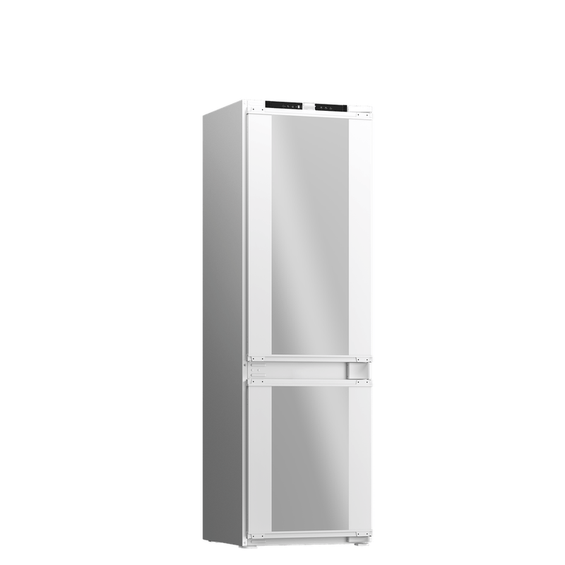 Hotpoint-Combinazione-Frigorifero-Congelatore-Da-incasso-HPK2-5292-B4E1-Zinc-Metal-2-porte-Perspective